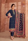 Pallavi Vol 2 By Suryajyoti Designer Jaam Satin Printed Dress Material Wholesale Online
